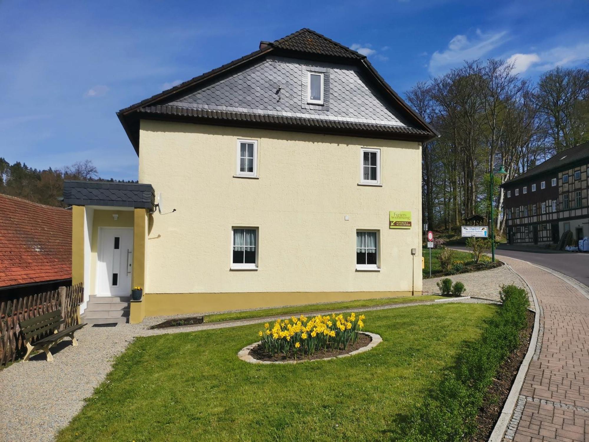 Ferienwohnung Paulinzella 9 Inklusive Parkplatz Und Wlan Exterior foto